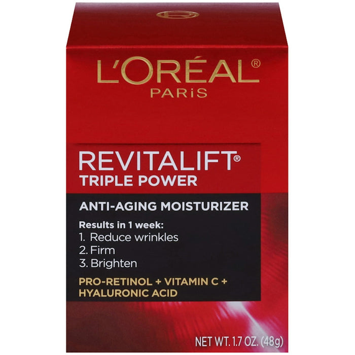 Loreal L'Oreal Paris RevitaLift Triple Power Day Anti-Aging Cream, 1.7 Oz by Pasteur Pharmacy
