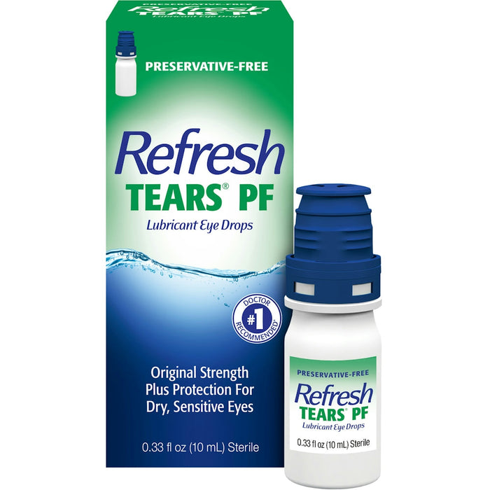 Refresh Tears® PF Lubricant Eye Drops – Preservative-Free (0.33 Fl Oz) by Pasteur Pharmacy