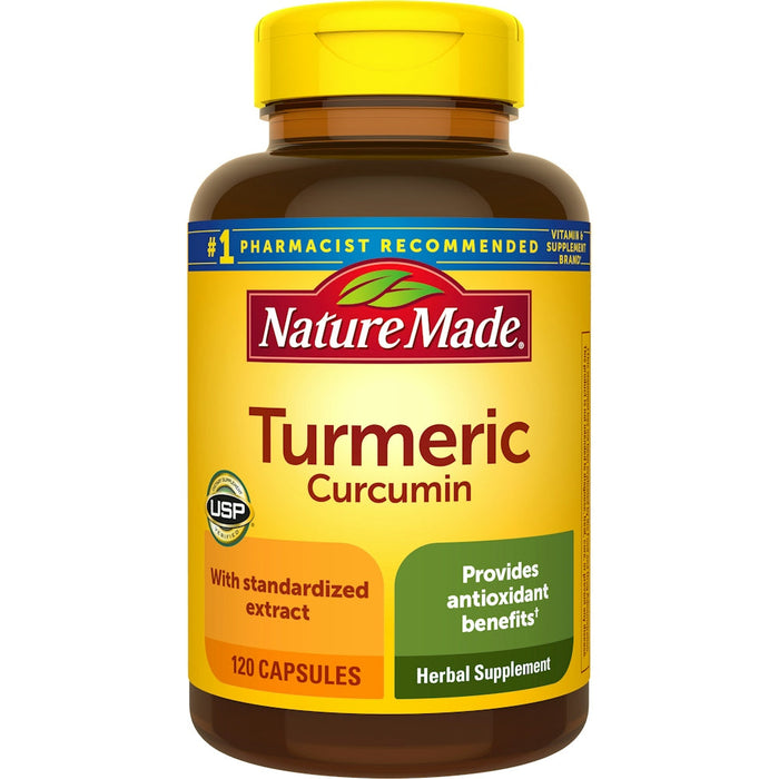 Nature Made Turmeric 500 Mg Capsules - 120ct by Pasteur Pharmacy