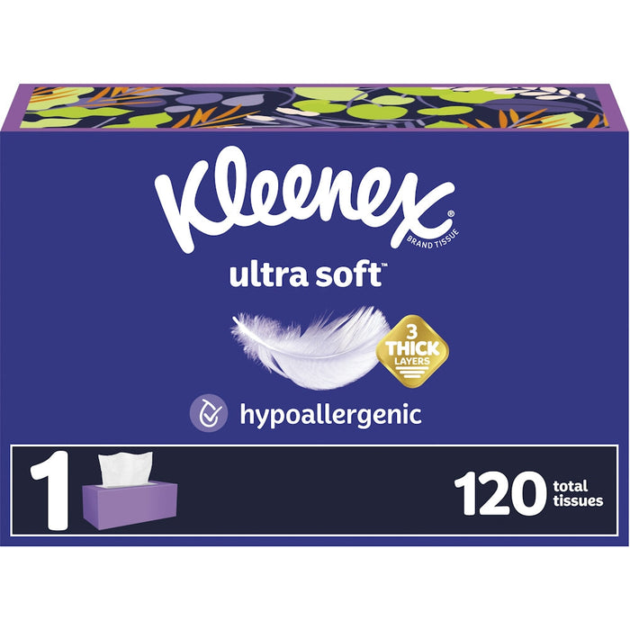 Kleenex Ultra Soft Facial Tissues Flat Box 3 Ply by Pasteur Pharmacy