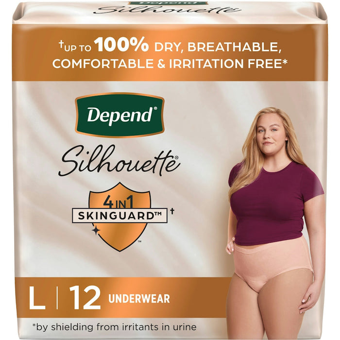 Depend Silhouette Bf 12 Lrg Wmn by Pasteur Pharmacy