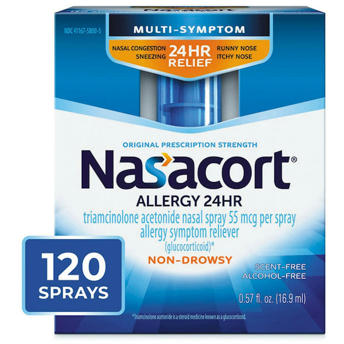 Nasacort Nasal Spray, Allergy 24 Hr Relief 0.57 Fl Oz by Pasteur Pharmacy
