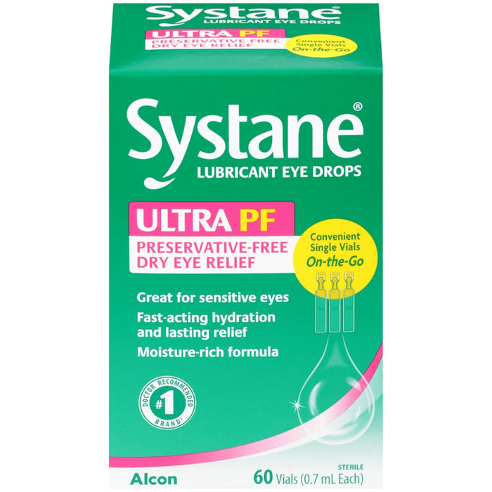 Systane Ultra Lubricant Eye Drops Vials - 60ct by Pasteur Pharmacy