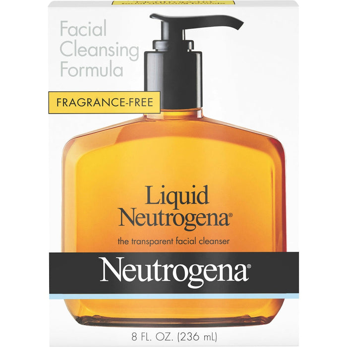 Neutrogena Facial Cleanser, Liquid, Fragrance Free 8 Fl Oz by Pasteur Pharmacy