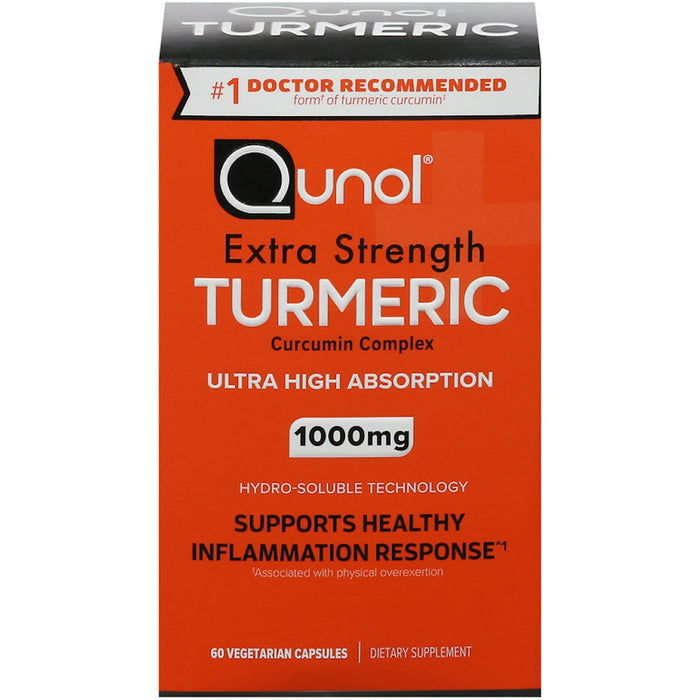 Qunol Extra Strength Turmeric 1000mg Capsules by Pasteur Pharmacy