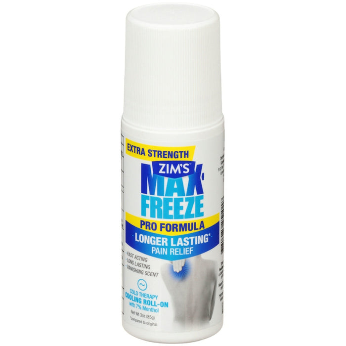 Zim's Pain Relief, Extra Strength, Pro Formula, Cooling Roll On 3 Oz by Pasteur Pharmacy