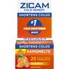 Zicam Zinc Cold Remedy Rapid Melts Quick Dissolve Tablets Citrus Flavor 25ct