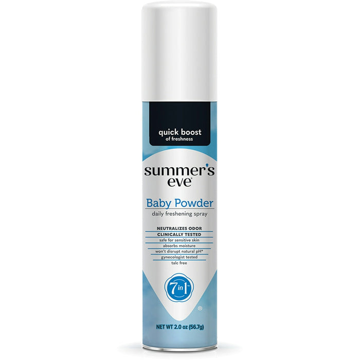 Summer's Eve Feminine Deodorant Spray, Baby Powder, 2 Oz by Pasteur Pharmacy