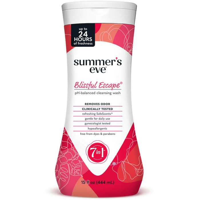 Summer's Eve Cleansing Wash, 7 In 1, Blissful Escape 15 Fl Oz by Pasteur Pharmacy