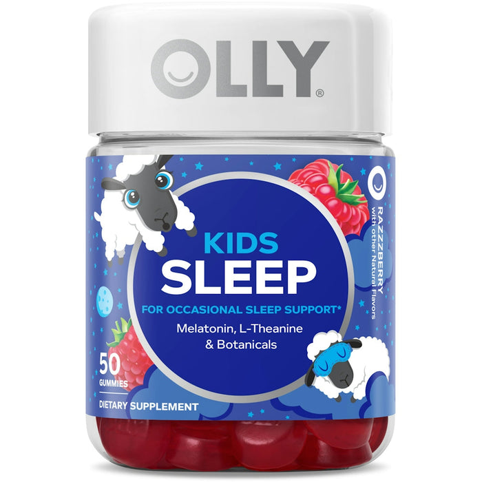 Olly Kids Sleep Raspberry Flavor Gummy Supplement Melatonin .5mg by Pasteur Pharmacy