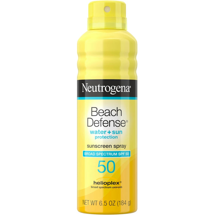 Neutrogena Beach Defense Water + Sun Protection Sunscreen Spray Broad Spectrum SPF 50 by Pasteur Pharmacy