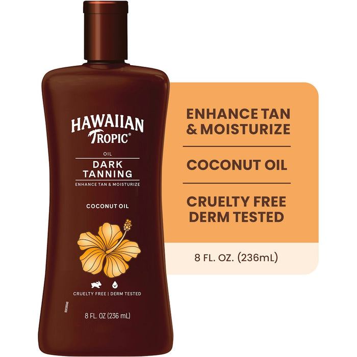 Hawaiian Tropic Dark Tanning Oil 8 Fl Oz by Pasteur Pharmacy