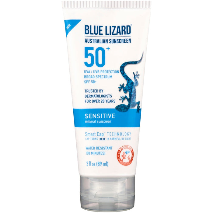 Blue Lizard Sensitive Sunscreen Tube - SPF 50 - 3 Fl Oz by Pasteur Pharmacy