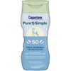 Coppertone Pure & Simple Mineral Sunscreen Lotion With Zinc Oxide - SPF 50 - 6 Fl Oz