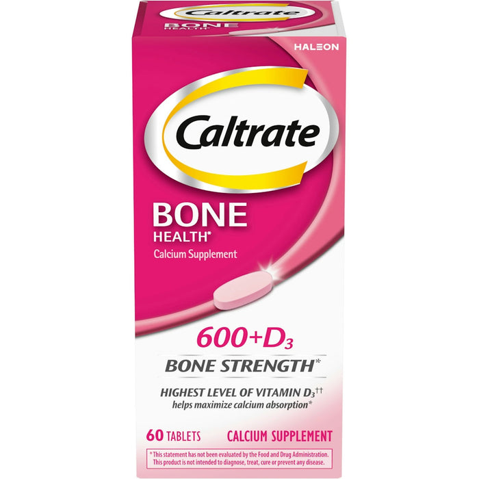 Caltrate 600 Plus D3 Calcium And Vitamin D Supplement Tablets, Bone Health Supplements For Adults by Pasteur Pharmacy