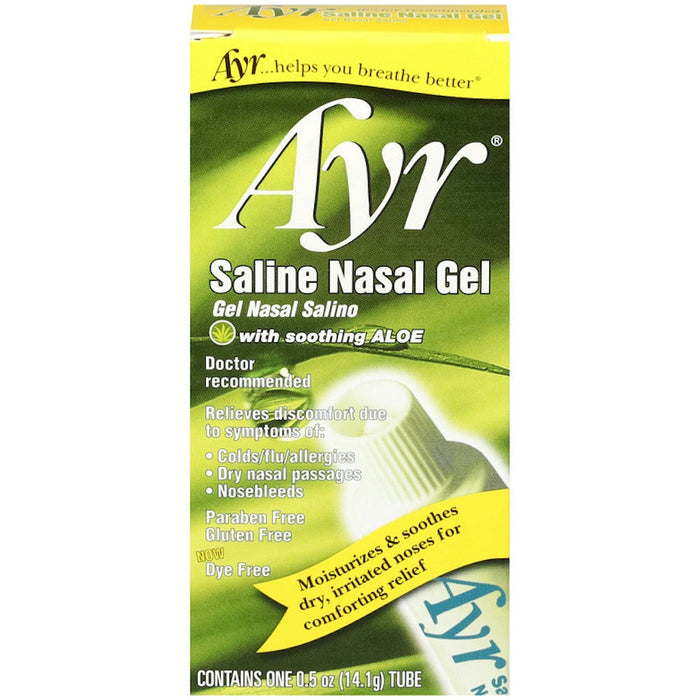 Ayr Saline Nasal Gel Tube 1 Ea by Pasteur Pharmacy