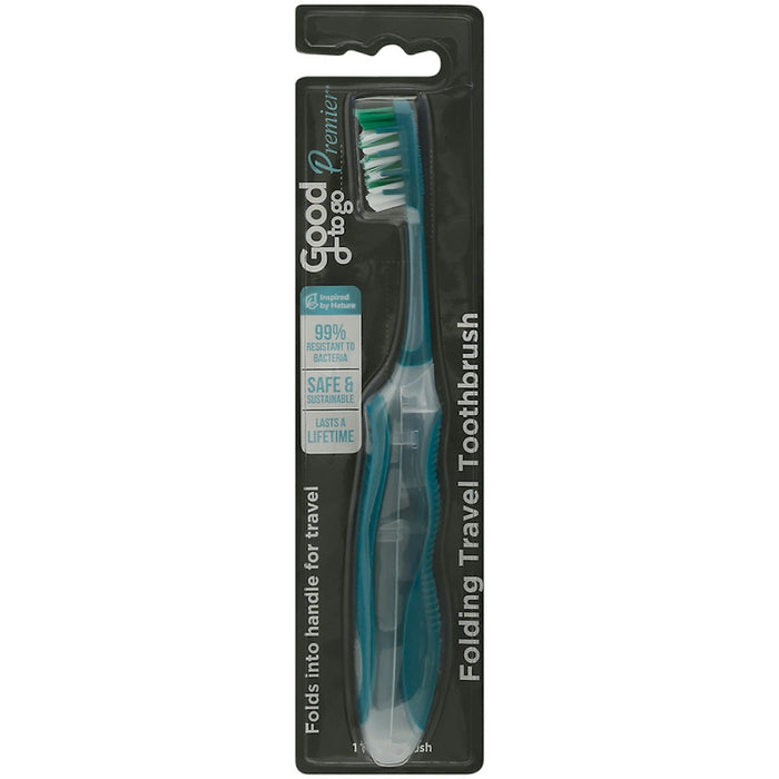 Good To Go Premier Folding Travel Toothbrush by Pasteur Pharmacy