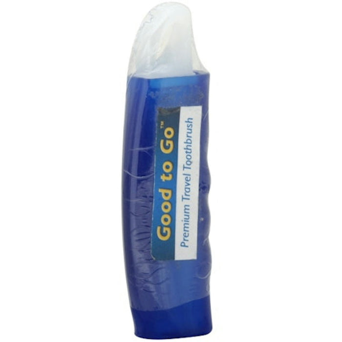 Good to Go Travel Toothbrush, Premium by Pasteur Pharmacy