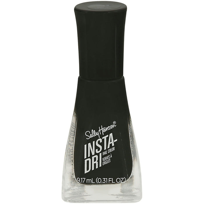 Sally Hansen Insta-Dri Nail Polish, Black To Black, 0.31 Fl Oz by Pasteur Pharmacy
