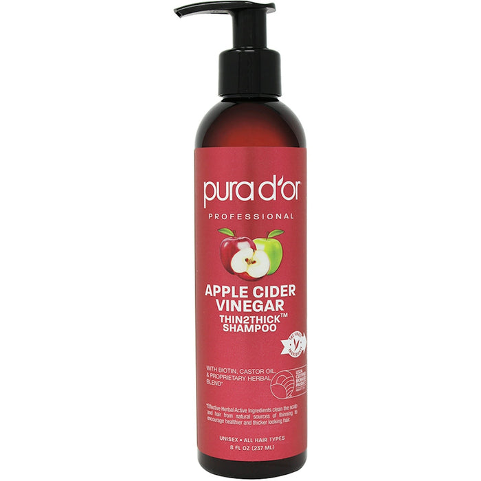 Pura D'or Apple Cider Vinegar Thin2Thick Shampoo by Pasteur Pharmacy