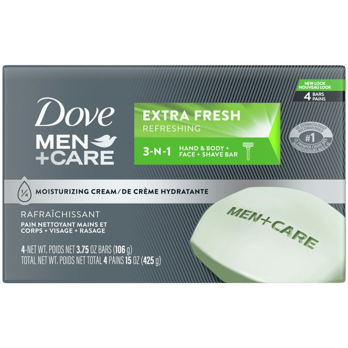 Dove Men+Care Extra Fresh Body And Face Bar Soap by Pasteur Pharmacy
