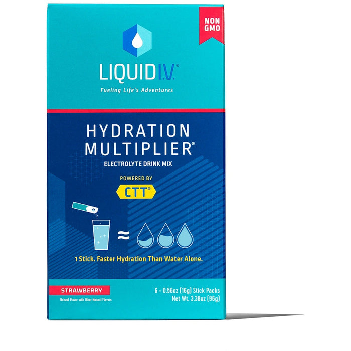 Liquid I.V. Hydration Multiplier® – Strawberry Electrolyte Drink Mix by Pasteur Pharmacy