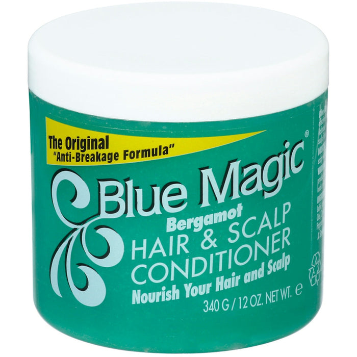 Blue Magic Original Bergamot Hair & Scalp Conditioner 12 Oz by Pasteur Pharmacy