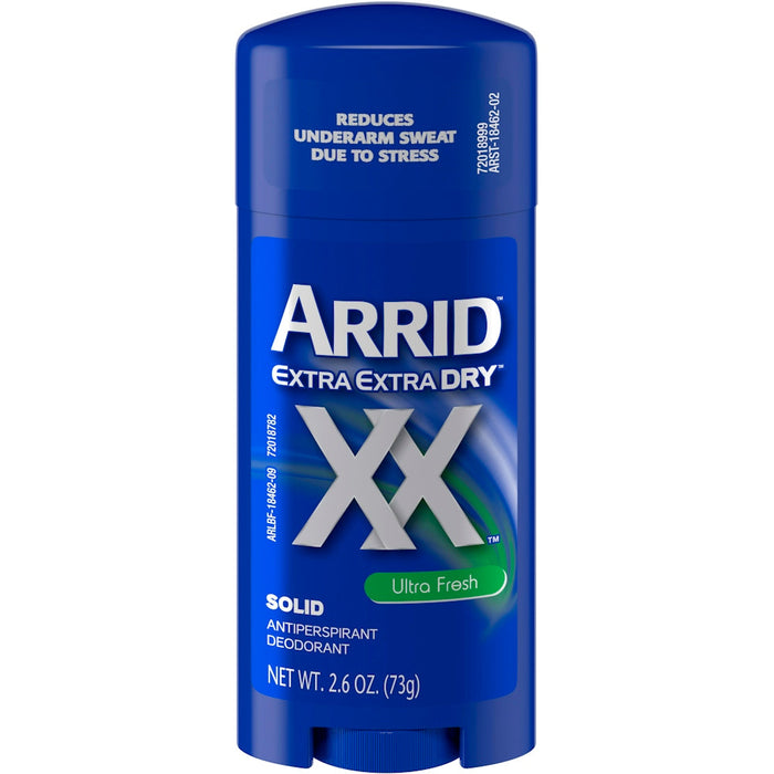 Arrid XX Extra Extra Dry Antiperspirant Deodorant Solid - Ultra Fresh, 2.7 oz by Pasteur Pharmacy