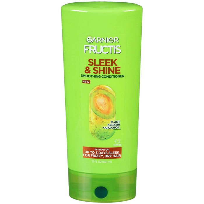 Fructis Garnier Sleek & Shine Conditioner For Frizzy, Dry, Unmanageable Hair - 21 Fl Oz by Pasteur Pharmacy