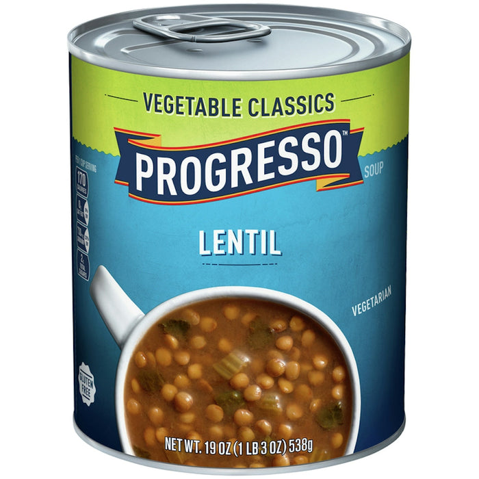 Progresso Gluten Free Vegetable Classics Lentil Soup - 19oz by Pasteur Pharmacy