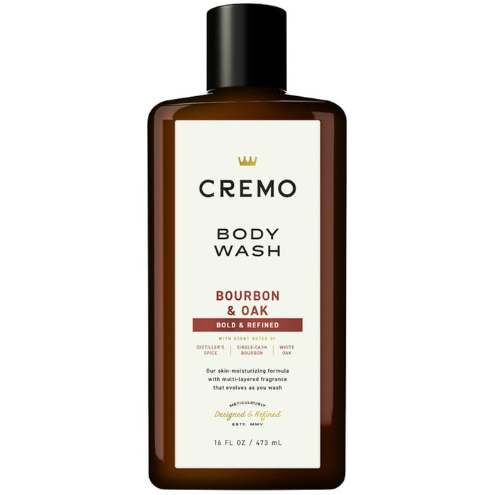 Cremo Body Wash - Bourbon And Oak - 16 Fl Oz by Pasteur Pharmacy