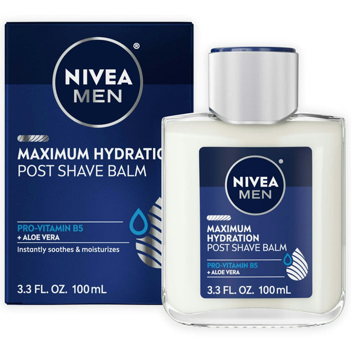 Nivea Men Maximum Hydration Moisturizing Post Shave Balm - 3.3 Fl Oz by Pasteur Pharmacy