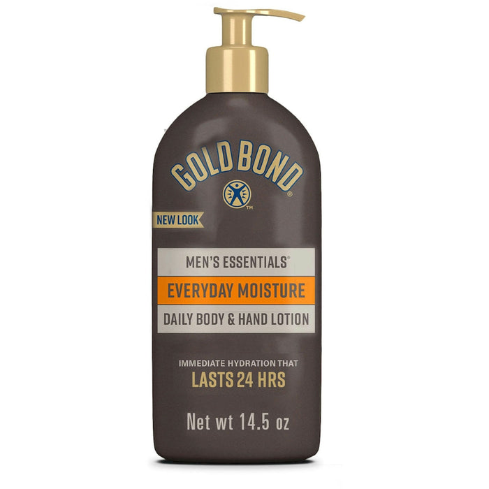 Gold Bond Men's Essentials, Lotion, Body & Hand, Daily, Everyday Moisture, 14.5 Oz by Pasteur Pharmacy