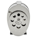 X-ACTO KS Manual Classroom Pencil Sharpener, Table/Wall-Mount Design, Manually-Powered, 2.75 x 4.75 x 4.25, Black/Nickel