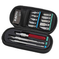 X-ACTO Knife Set, 3 Knives, 10 Blades, Carrying Case