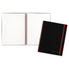 Black n' Red Flexible Cover Twinwire Notebook, SCRIBZEE Compatible, 1 Subject, Wide/Legal Rule, Black Cover, 11 x 8.5, 70 Sheets