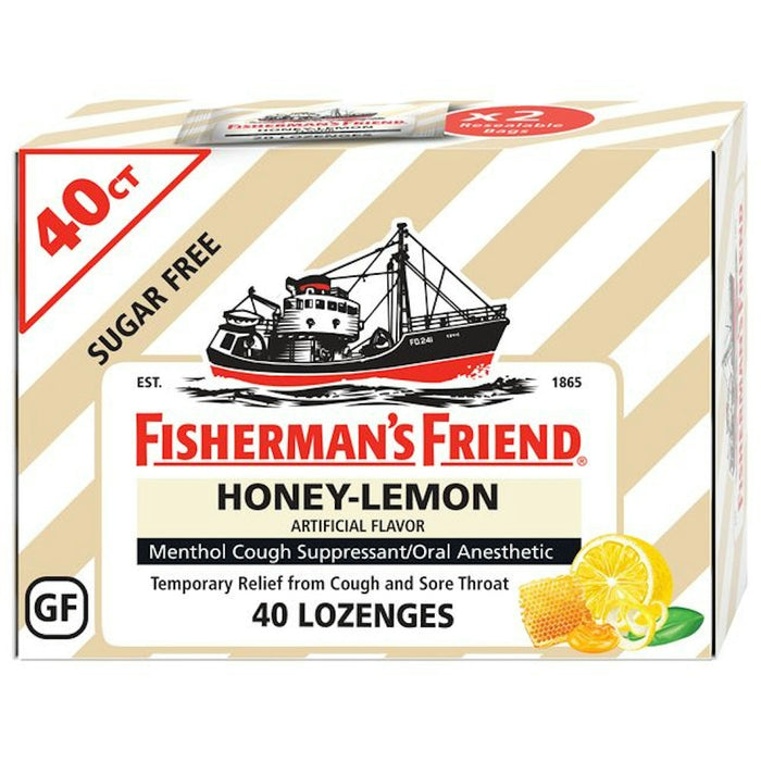 Fisherman's Friend Sugar Free Lozenges – Honey-Lemon & Menthol by Pasteur Pharmacy