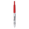 Sharpie Retractable Permanent Marker, Extra-Fine Needle Tip, Red