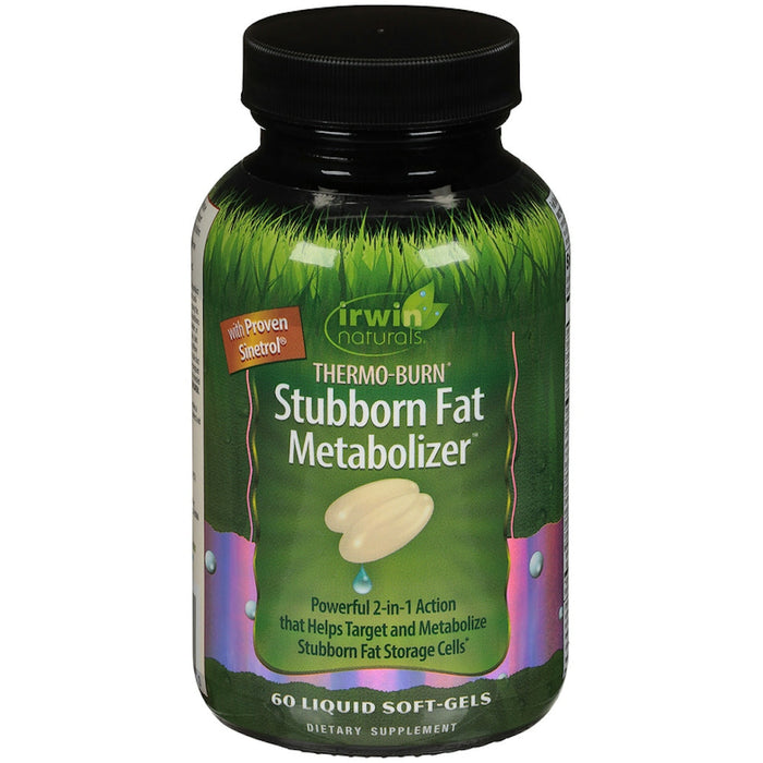 Irwin Naturals Thermo Burn Stubborn Fat Metabolizer 60 Liquid Softgel by Pasteur Pharmacy