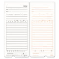 Acroprint Time Clock Cards for Acroprint ATR480, Two Sides, 7.5 x 3.35, 50/Pack