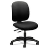 HON ComforTask Multi-Task Chair, Supports Up to 300 lb, 16" to 21" Seat Height, Black