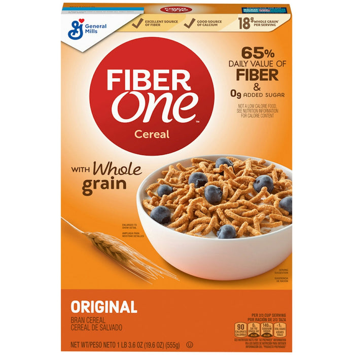 Fiber One General Mills Original Bran Cereal - 19.6 Ounce by Pasteur Pharmacy