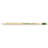 Ticonderoga EnviroStiks Pencil, HB (#2), Black Lead, Natural Woodgrain Barrel, Dozen