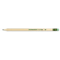 Ticonderoga EnviroStiks Pencil, HB (#2), Black Lead, Natural Woodgrain Barrel, Dozen