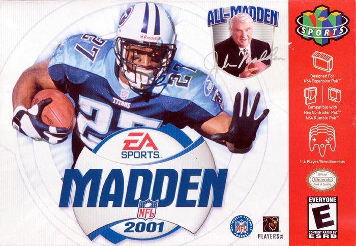 Madden NFL 2001 (Nintendo 64) by J2Games