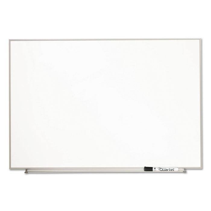 Quartet Matrix Magnetic Boards, Painted Steel, 48 x 31, White, Aluminum Frame