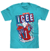 Hawaiian ICEE Polar Bear T-Shirt - Blue