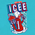 Hawaiian ICEE Polar Bear T-Shirt - Blue by Tee Luv