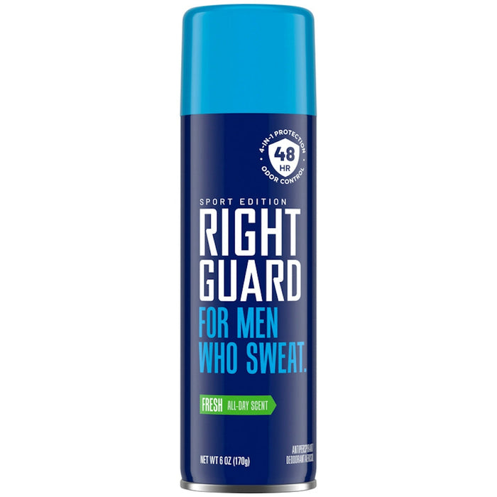 Right Guard Sport Antiperspirant Deodorant Aerosol Fresh 6 Oz by Pasteur Pharmacy