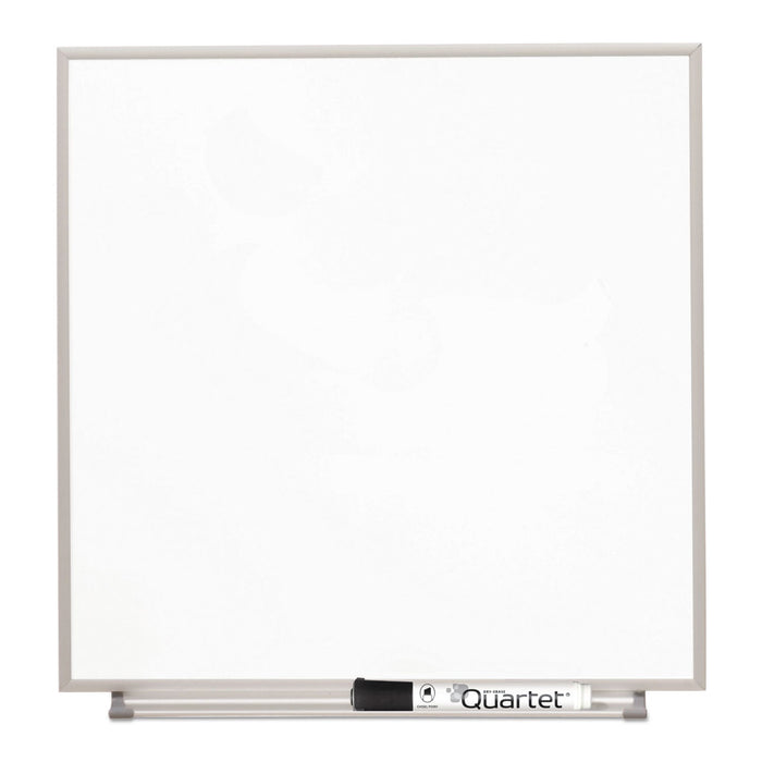 Quartet Matrix Magnetic Boards, Painted Steel, 16 x 16, White, Aluminum Frame